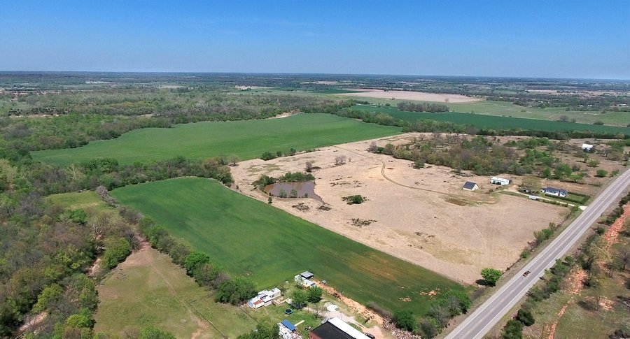 LAND AUCTION - 303+/- ACRES OFFERED IN 8 TRACTS IN POTTAWATOMIE COUNTY, OKLAHOMA